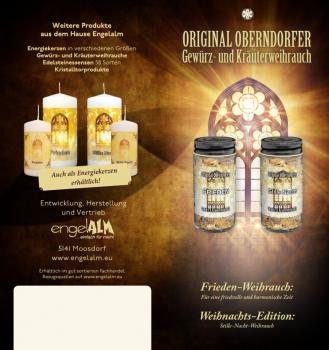 Flyer Räuchermischung Stille Nacht/Frieden